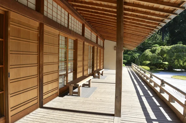 Japanese garden landscape — Stock Photo, Image