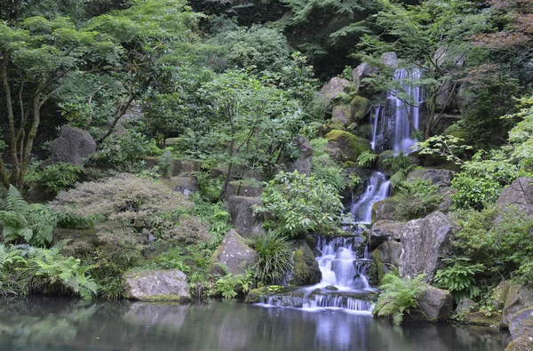 Jardín japonés paisaje — Foto de Stock