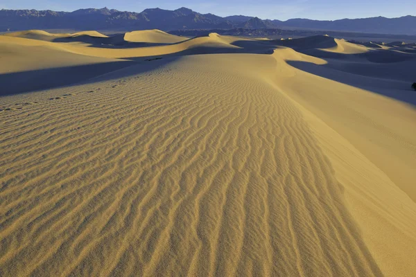 Ondulazione e dune di sabbia, Death Valley National Park, California — Foto Stock