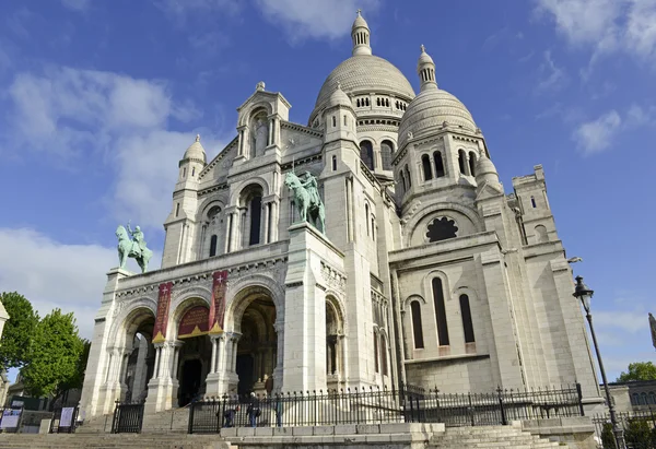 Sacre Coeur kathedraal, Paris, Frankrijk — Stockfoto