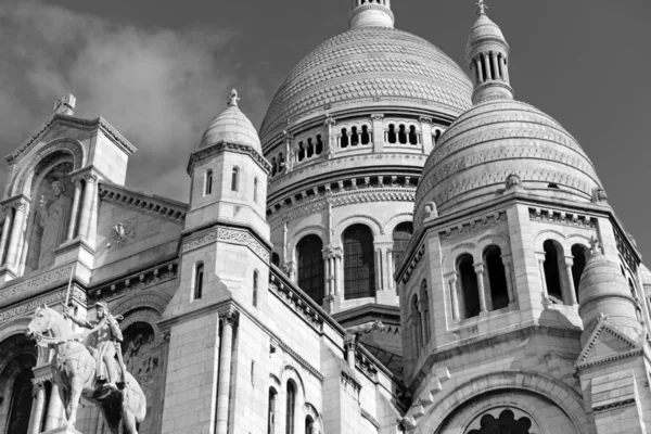 Sacre Coeur katedralen, Paris, Frankrike — Stockfoto