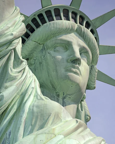 Standbeeld van Liberty, Liberty Island, New York City — Stockfoto