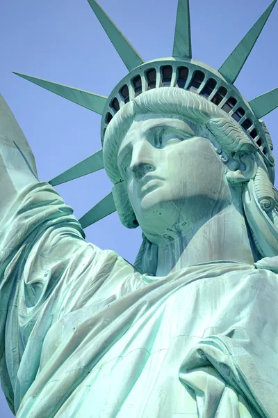 Estatua de la Libertad, Isla de la Libertad, Nueva York — Foto de Stock