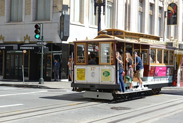 Cable Car in San Francisco, California — Stock Photo, Image