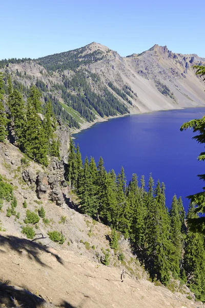 火山口湖国家公园，俄勒冈州，美国 — 图库照片