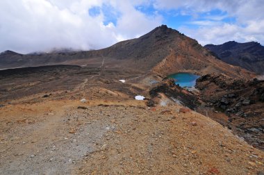 Volkanik arazi Tongariro Ulusal Parkı, Yeni Zelanda