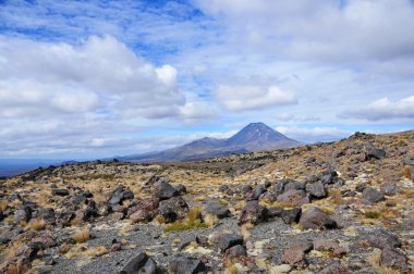 Volkanik arazi Tongariro Ulusal Parkı, Yeni Zelanda