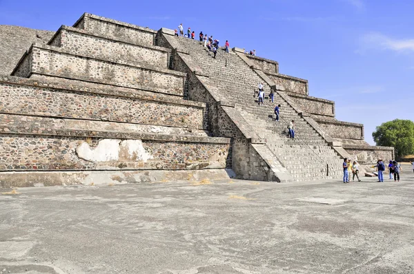 Piramitler Teotihuacan, Meksika — Stok fotoğraf