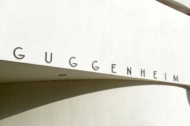 Manhattan'ın Upper East Side bölgesinde Guggenheim Müzesi