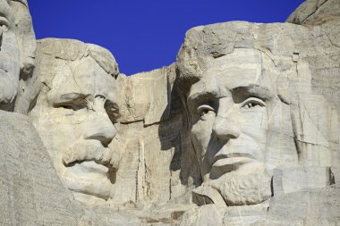 Mount Rushmore National Memorial, symbol of America located in the Black Hills, South Dakota, USA. clipart