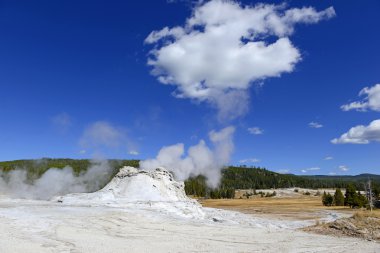 Jeotermal özellikleri Yellowstone Milli Parkı'nda