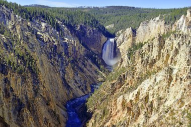 Yellowstone Falls, Büyük Kanyon Yellowstone