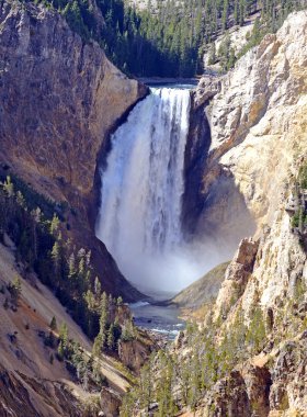 Yellowstone Falls, Büyük Kanyon Yellowstone