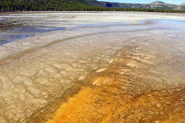 Grand Prismatic Spring, Midway handfatet, Yellowstone National Park — Stockfoto