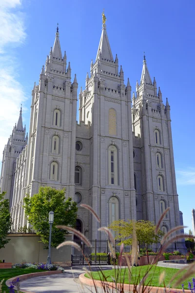 Salt Lake Temple, Salt Lake City, Utah — Zdjęcie stockowe