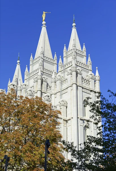 Salt Lake Temple, Salt Lake City, Utah — Zdjęcie stockowe