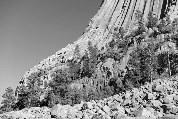 Monumento Nacional Devils Tower, Wyoming — Foto de Stock