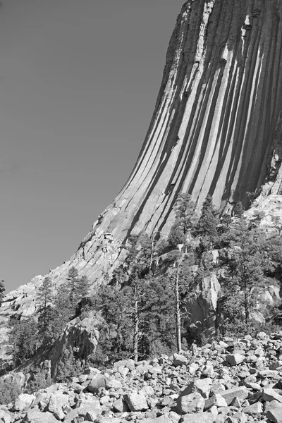 Devils Tower National Monument, Wyoming, Estados Unidos — Foto de Stock