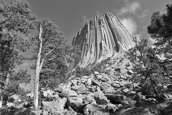 Devils Tower National Monument, Wyoming, USA – stockfoto