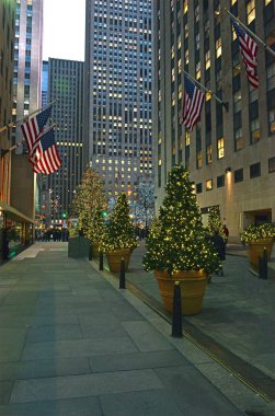 Noel ağacı, Rockefeller Center, New York