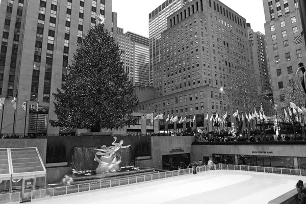 The Christmas Tree at Rockefeller Center, New York — Stock Photo, Image