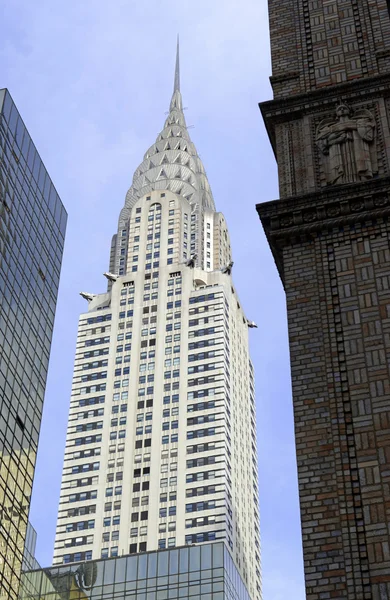 A Chrysler épületben található Midtown Manhattan — Stock Fotó