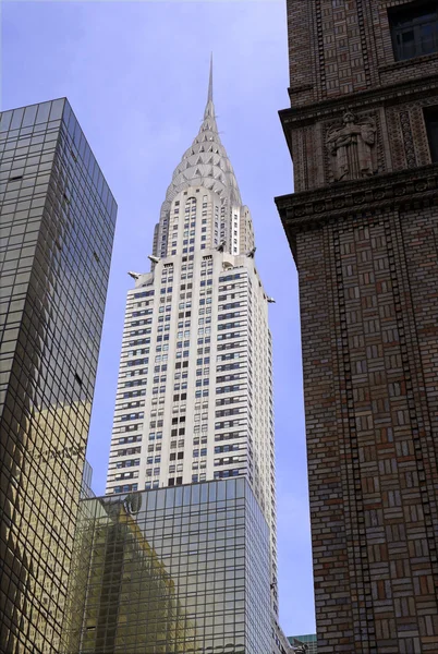 Budynek w Midtown Manhattan Chryslera — Zdjęcie stockowe