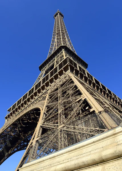 İkonik Eyfel Kulesi, Paris Fransa — Stok fotoğraf