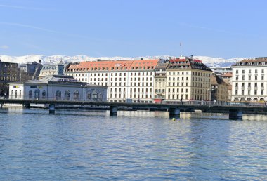 Waterfront sahne Cenevre, İsviçre
