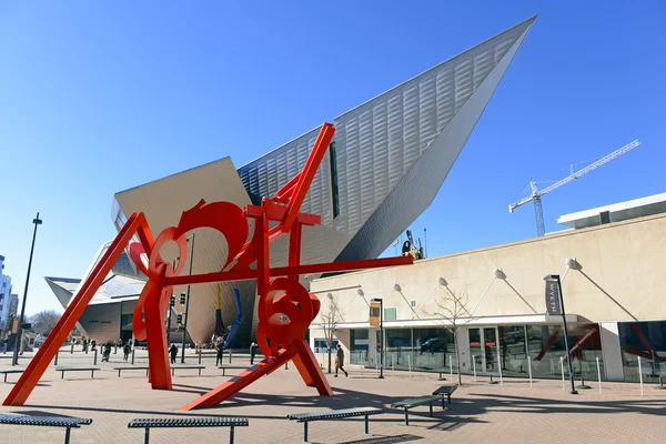 Denver Art Museum v Denveru Colorado — Stock fotografie