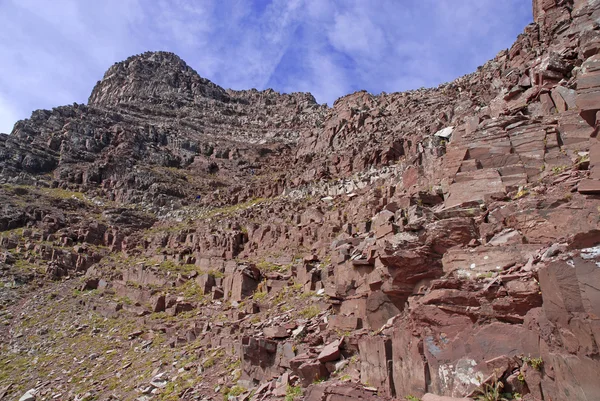 적갈색 종 및 엘크 범위, 콜로라도 록 키 산맥의 험준 한 지형 — 스톡 사진