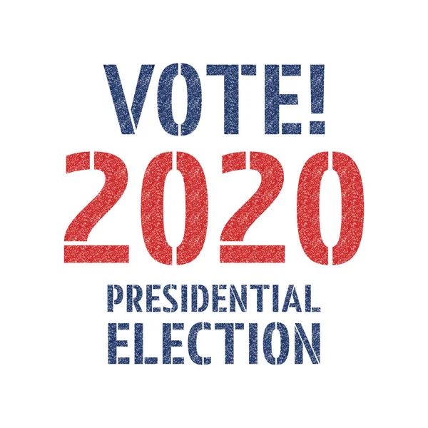 Президентские Выборы 2020 Года Сша Голосование 2020 Года — стоковый вектор