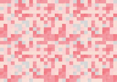 Soyut pembe renk pikseli pürüzsüz arka plan. Modern biçim biçimi.