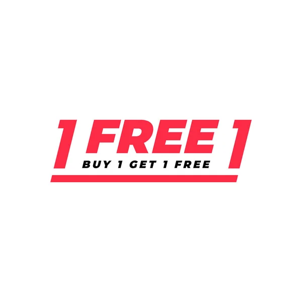 Kaufen Sie Eine Erhalten Freien Verkauf Promo Banner — Stockvektor