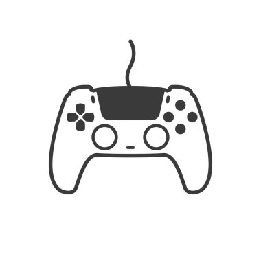 Oyun denetleyici veya joystick simgesi.