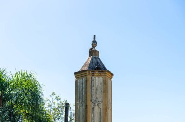 Turist anıtı. So Marcos 'taki İtalyan göçmeni Santa Maria RS Brezilya' ya övün. Turistik bölge. Bilinmeyen hedefler