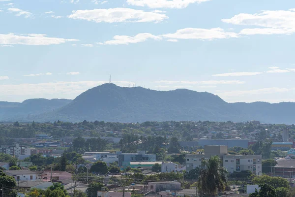Blick Auf Die Stadt Santa Maria Bundesstaat Rio Grande Sul — Stockfoto