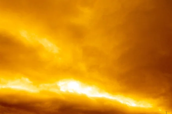 Nubes Lluvia Frío Sur América Latina Cielo Dramático Temporada Otoño — Foto de Stock