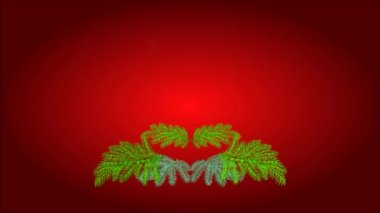 Noel Noel çelenk mum beyaz Atatürk çiçeği ve çam kozalakları video ile