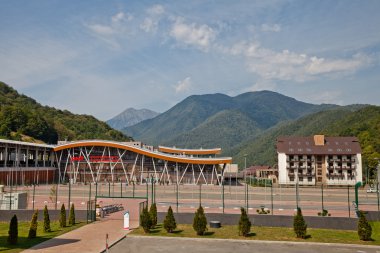 Rusya. Sochi. Adler. İstasyonu 