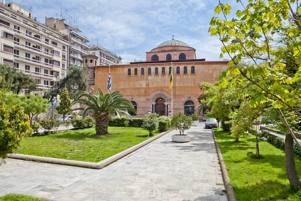 Grækenland. Thessaloniki. Sankt Sophias Kirke (Agia Sofia ) - Stock-foto