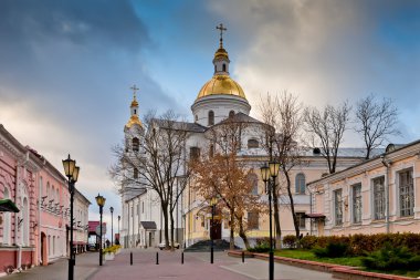 Varsayım katedral manzarası. Vitebsk. Beyaz Rusya