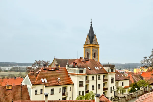 República Checa. Hluboka nad Vltavou. La Iglesia de San Juan de Nepomuk —  Fotos de Stock