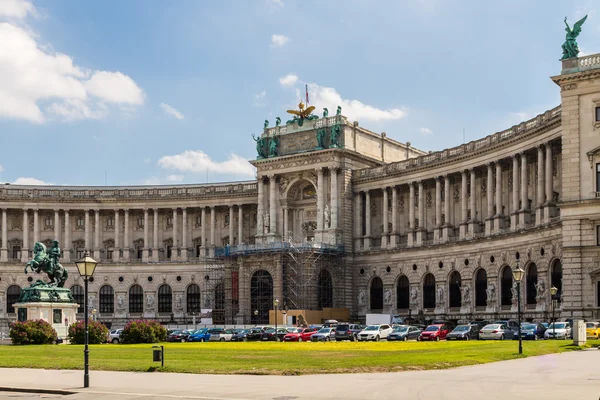 Císařské rezidence Hofburg. Ve Vídni. Rakousko — Stock fotografie