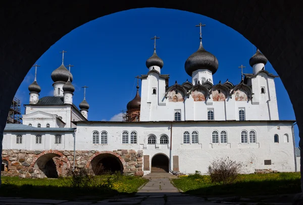 Russia. The Arkhangelsk region. Solovetsky monastery. — Stock Photo, Image