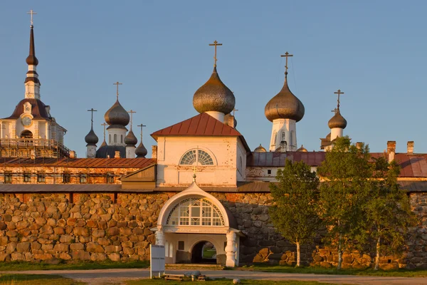 Rusland. De Archangelsk-regio. Solovetski-klooster — Stockfoto