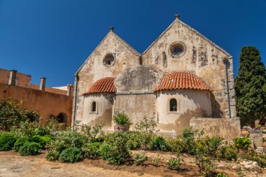Arkadi Manastırı (moni arkadiou). Girit. Yunanistan
