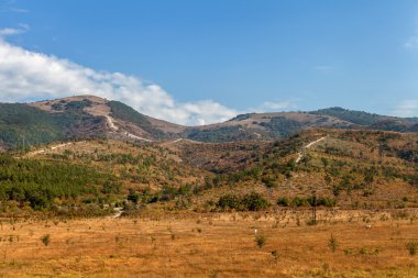 sonbahar dağ manzarası