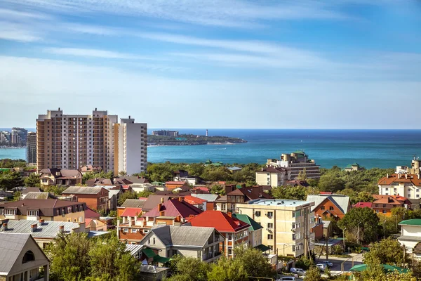 Miasta Gelendzhik i Gelendzhik Bay. Regionu Krasnodar. Rosja — Zdjęcie stockowe