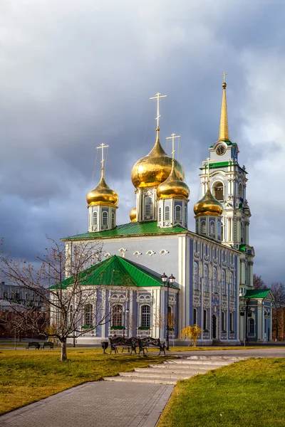Tula Kremla, zabytek architektury z XVI wieku. Święty Sobór Zaśnięcia Matki Bożej. Miasto Tula. Rosja — Zdjęcie stockowe